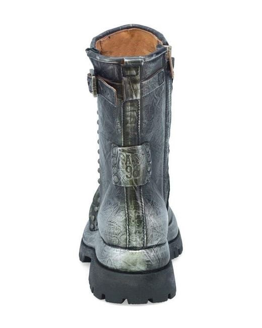 A.s.98 Gray Duke Stud Trim Boot