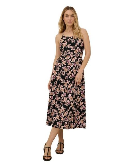 Pact Fit & Flare Midi Dress in Natural | Lyst