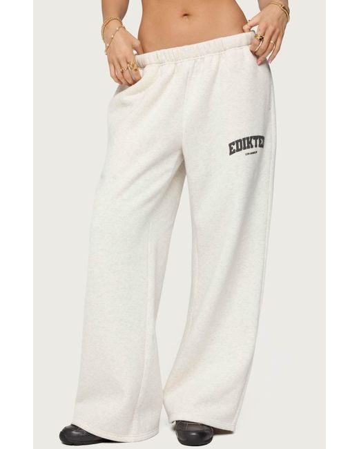 Edikted Natural La Sweatpants