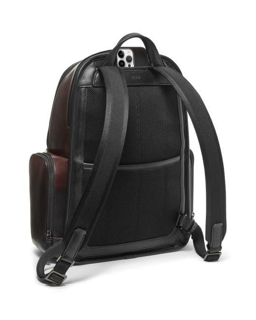 Tumi Brown Hadden Backpack for men