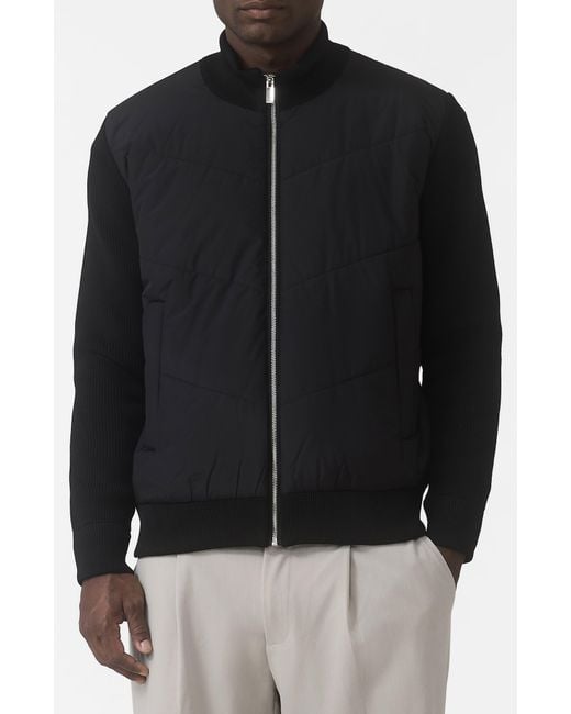Mauvais Black Lamarck Slim Jacket for men