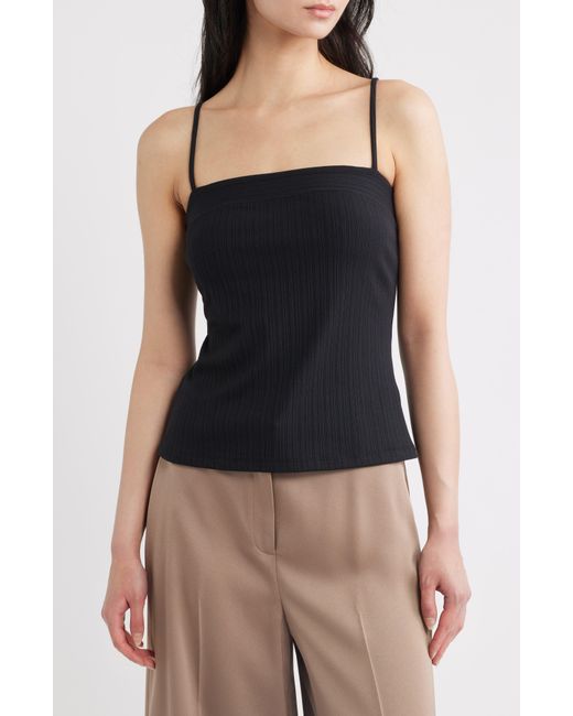 Theory Black Stretch Camisole