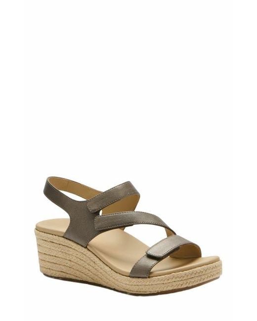 ABEO White Riviera Adjustable Sandal