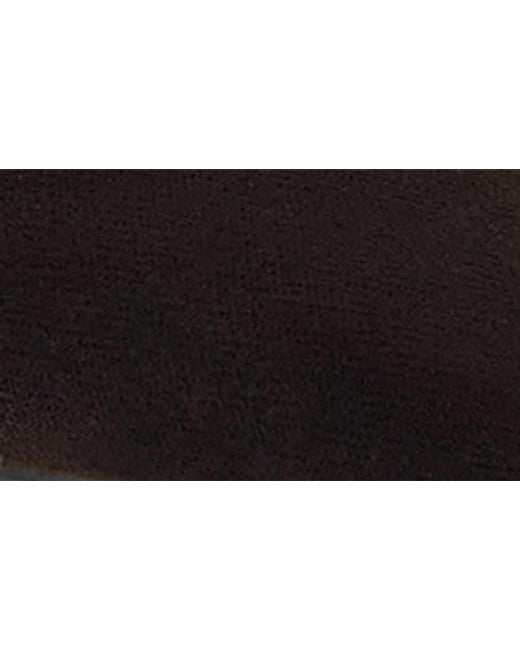 Mango Black Mica Pointed Toe Slingback Pump