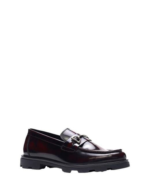 A. Veer Blue Samuel Bit Loafer for men