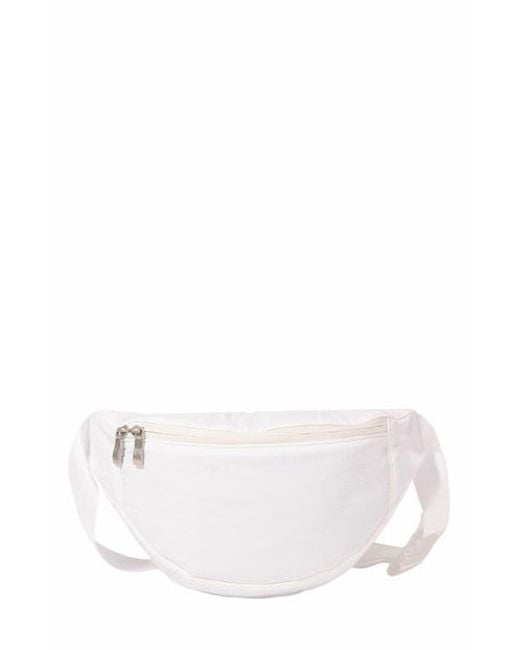 Baggallini White Swift Belt Bag Sling