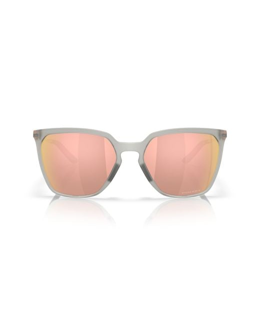 Oakley Pink Prizm Berry 57Mm Rectangular Sunglasses