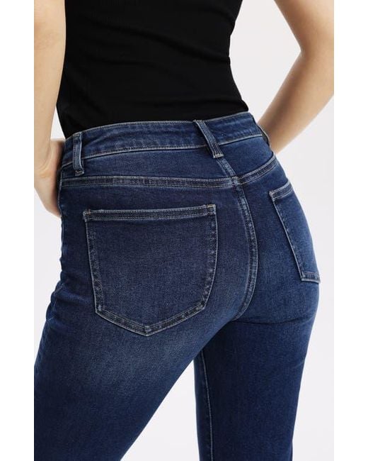 Bayeas Blue Capri Jeans