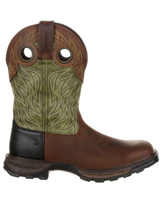 Durango Brown Western Work Boot for men