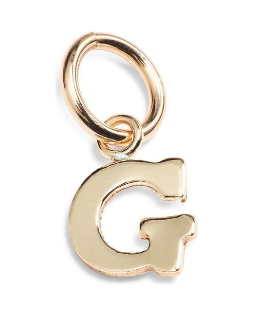 Nashelle Metallic Initial Charm