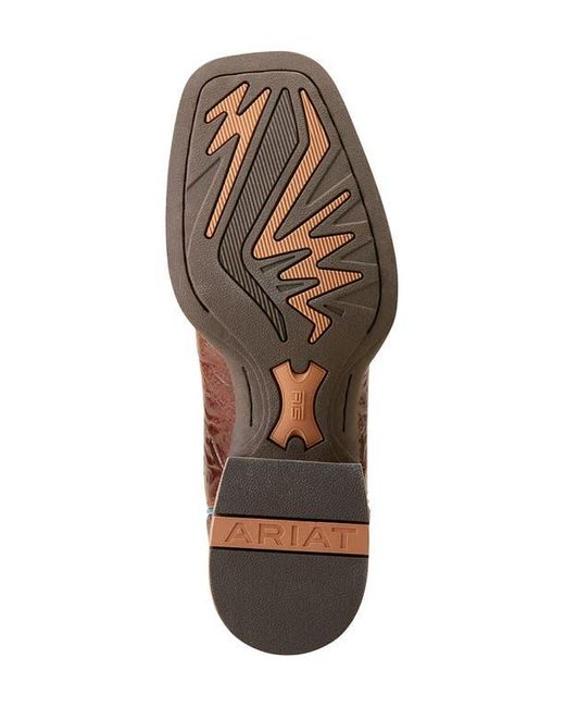 Ariat Brown Richochet Square Toe Cowboy Boot for men