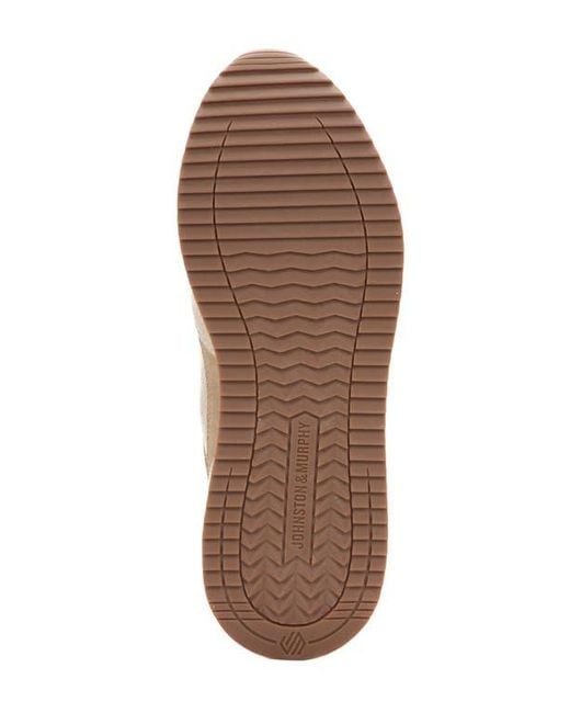 Johnston & Murphy Brown Chase Perforated Sneaker for men