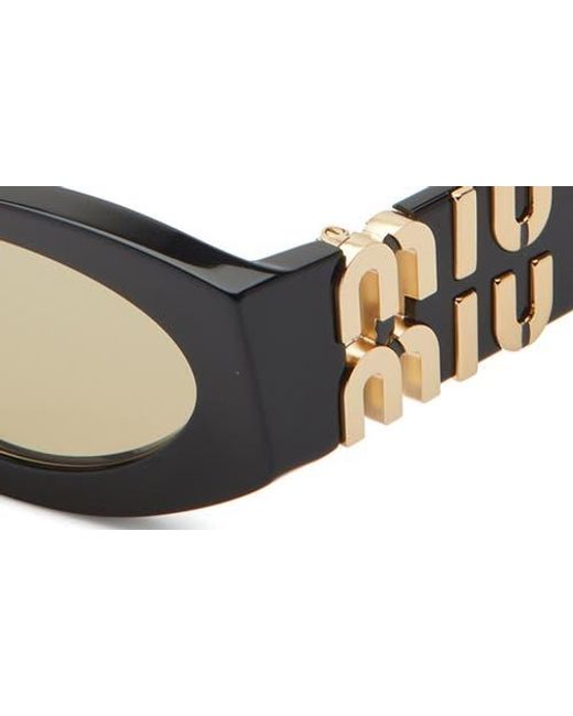 Miu Miu Multicolor 54Mm Rectangular Sunglasses