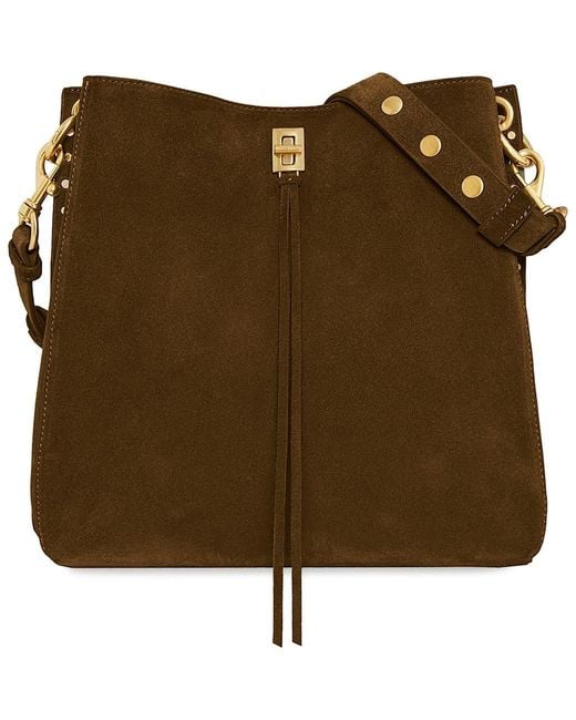 Rebecca Minkoff Green Darren Deerskin Leather Shoulder Bag