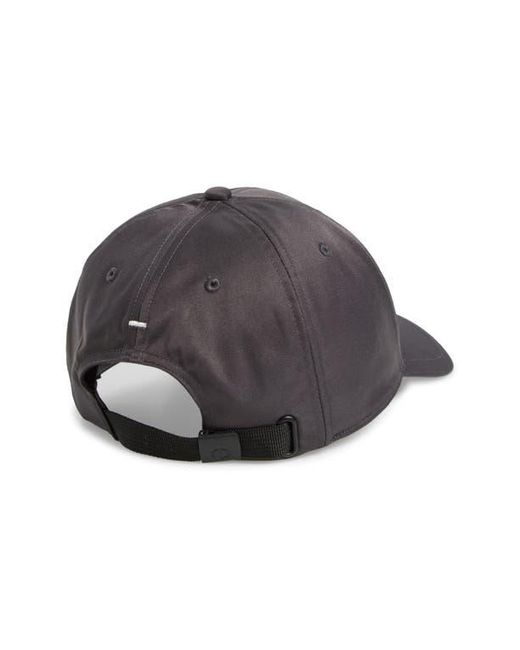 Rag & Bone Gray Miles Adjustable Baseball Cap for men