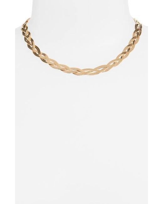 Child Of Wild White Aureline Braided Necklace