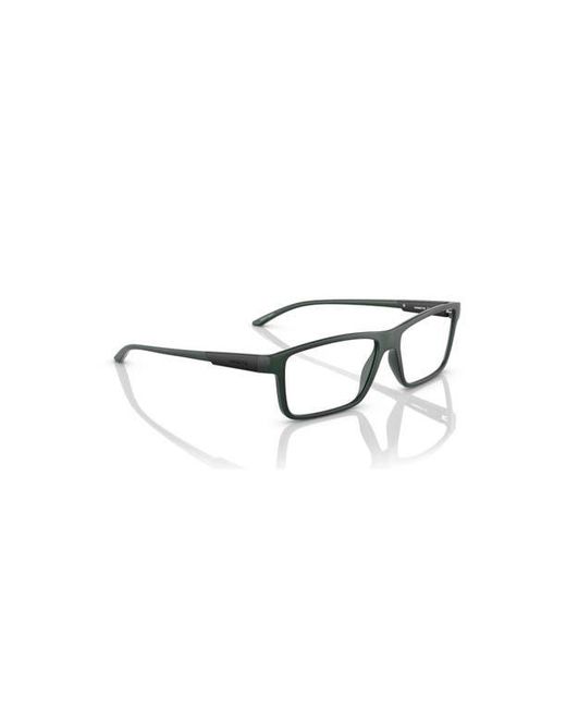 Arnette Green 56Mm Rectangle Optical Glasses
