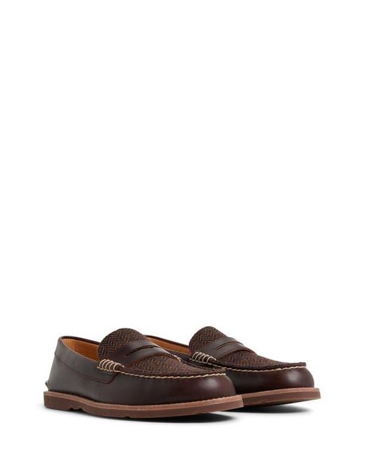 Sperry Top-Sider Brown Ripple Penny Loafer for men