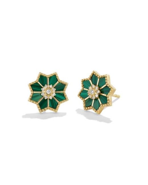 Orly Marcel Green Fez Stud Earrings