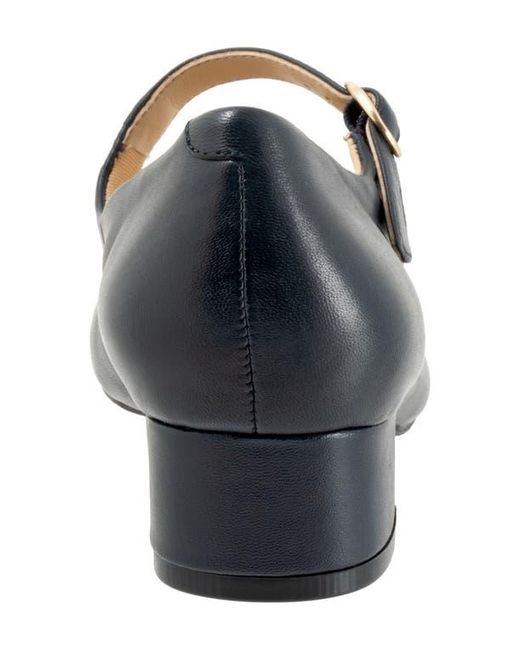 Trotters Blue Desna Pump