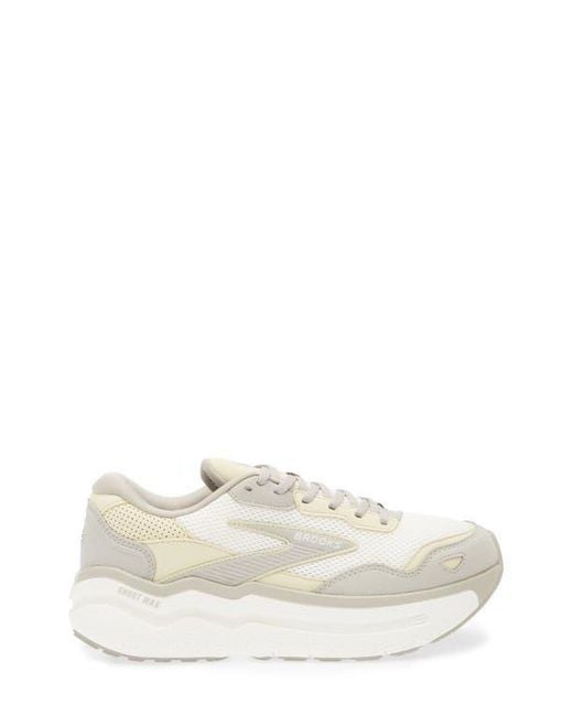 Brooks White Ghost Max Se Running Sneaker for men