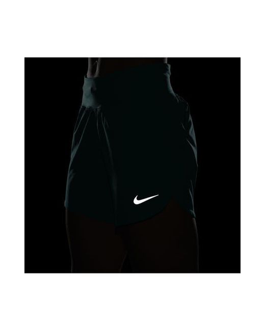 Nike Green Eclipse Running Shorts