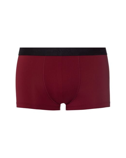 Hanro Red Micro Touch Boxer Brief for men