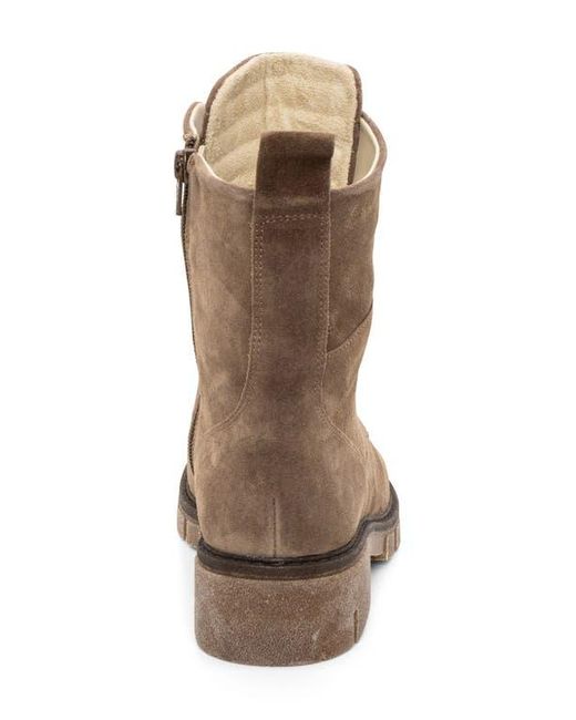 Ara Brown Deon Zip Combat Boot