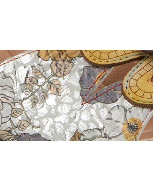 Spring Step Metallic Alania Sandal
