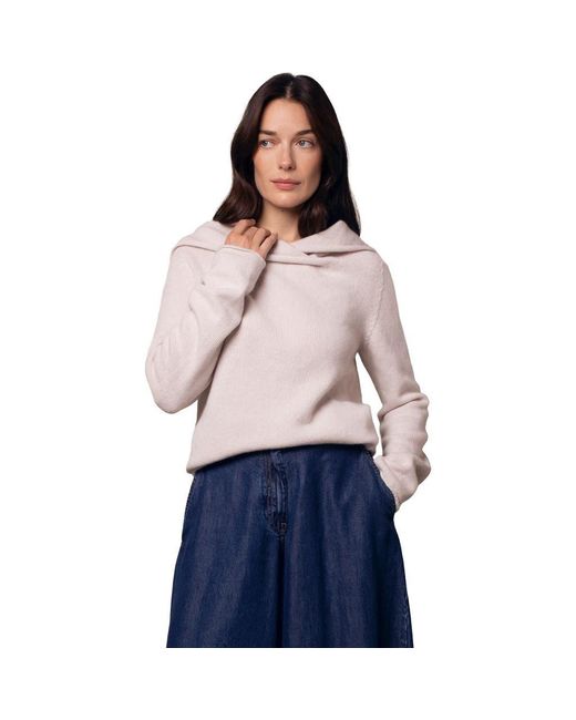 Celtic & Co. Blue Collared Slouch Jumper