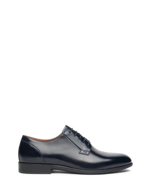 Nero Giardini Blue Plain Toe Derby for men