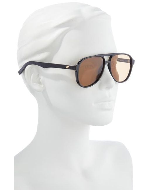 Le Specs Natural Tragic Magic 56Mm Aviator Sunglasses