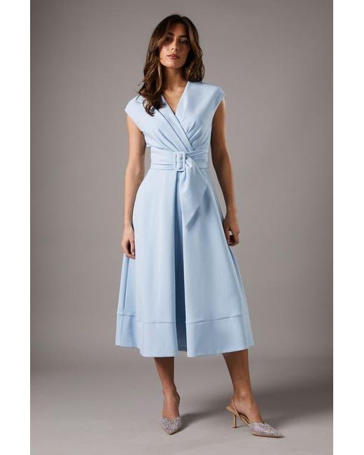 knee length dresses for ladies Coastal Cottage Off The Shoulder Dress