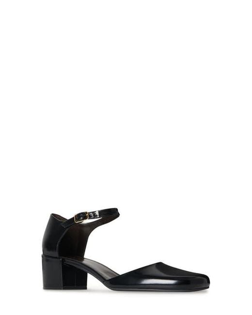 The Row Women's Black Penelope Ankle Strap Pump