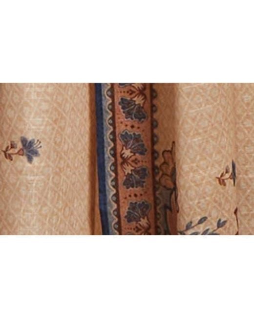 Zimmermann Brown Ascension Paisley Floral Halter Neck Maxi Dress