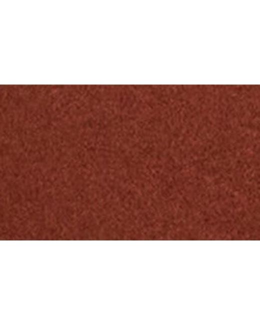 Donna Karan Red Belted Wool Wrap Coat