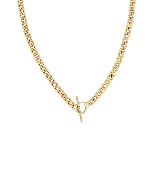 Zoe Chicco Medium Curb Chain Necklace | Lyst