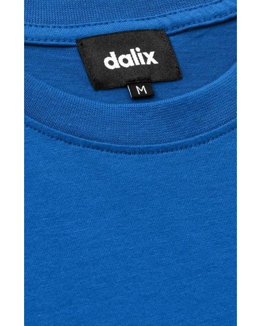 Alix Blue Alien Heavyweight Tee for men