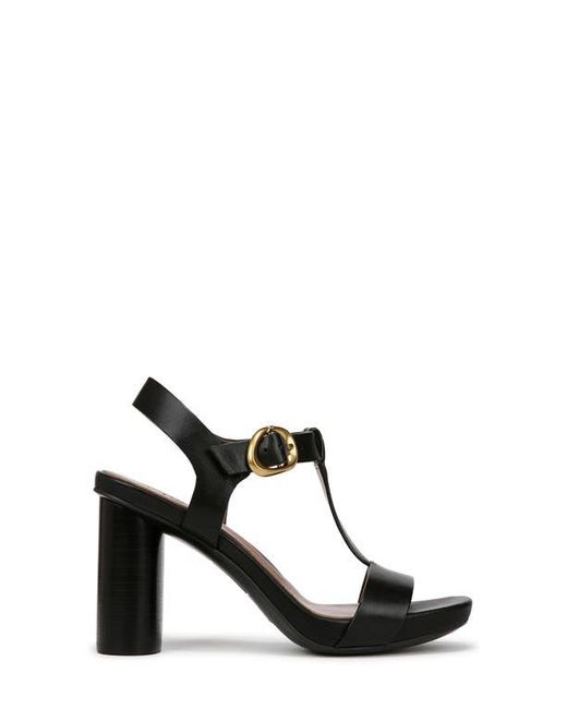Naturalizer Black Jordis T-Strap Sandal