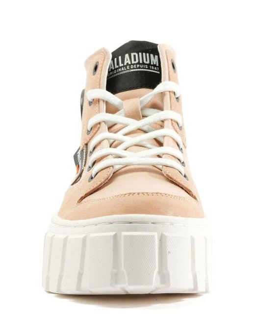Palladium Natural Pallatower High Top Platform Sneaker