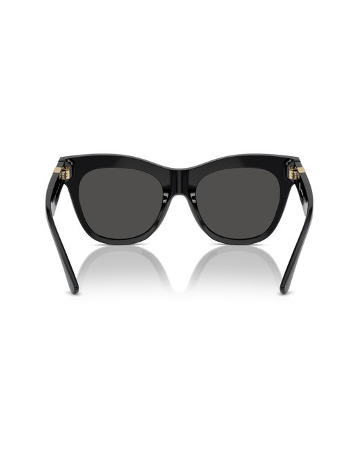 Burberry Black Evolution 54mm Cat Eye Sunglasses