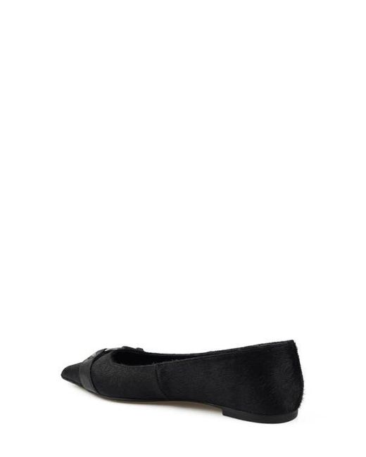 Zigi Black Hilo Pointed Toe Flat