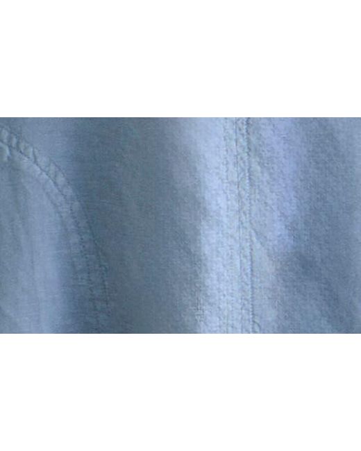Splendid Blue Dawson Linen Blend Minidress
