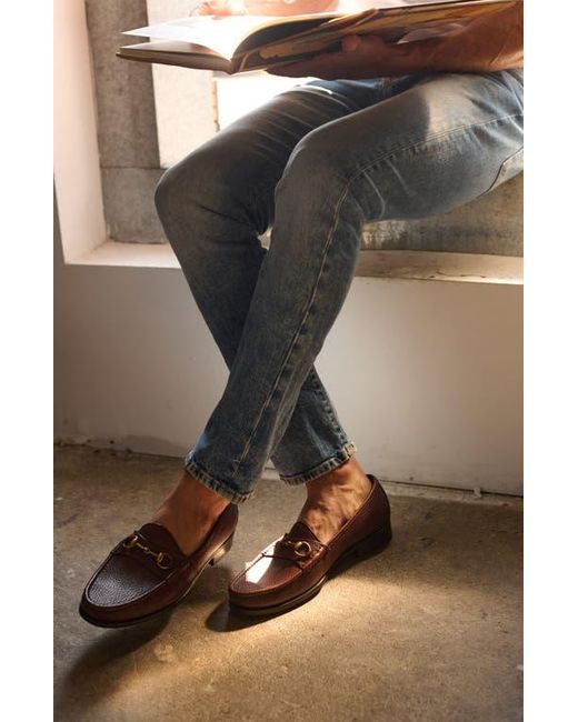 Anthony Veer Brown Lucca Bit Loafer for men