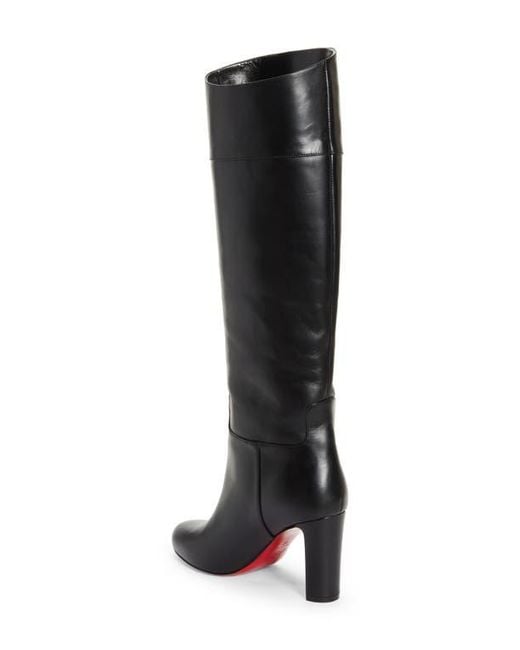 Christian Louboutin Black Loo Boot