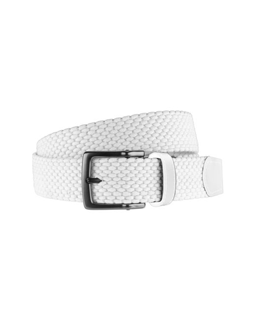 Nike Stretch Woven Belt in White for Men | Lyst