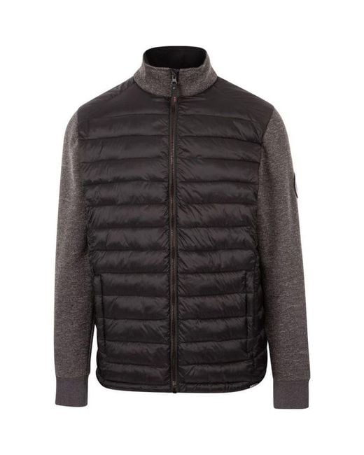 Trespass Black Warner Padded Jacket for men