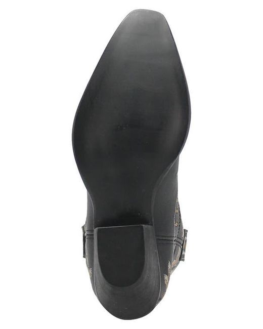 Dingo Black Primrose Western Boot