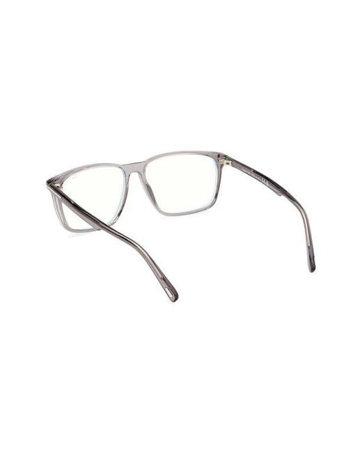 Tom Ford Multicolor 56Mm Square Light Blocking Glasses for men