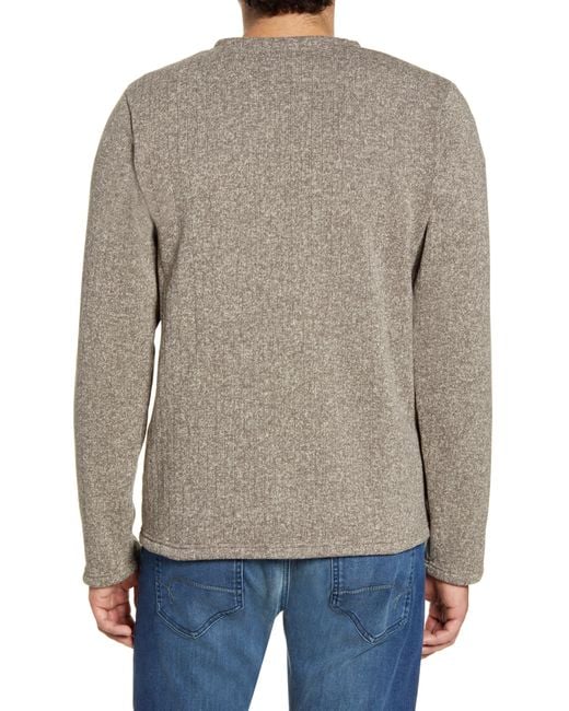 Patagonia Fleece Better Sweater Henley Pullover in Gray for Men - Lyst